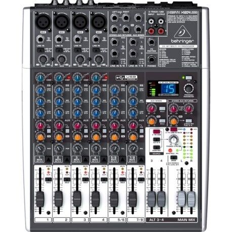 Behringer X1204USB - 12-Channel Mixer with XENYX Mic Preamps - Picture 1 of 3