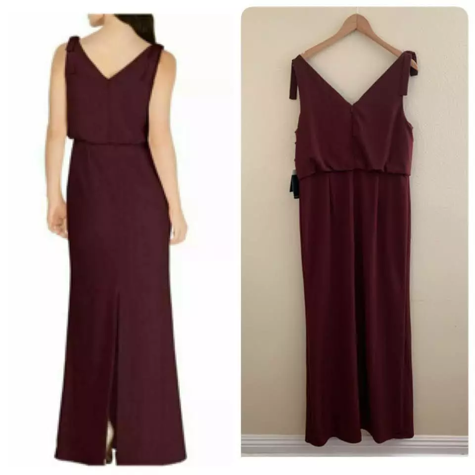 Adrianna papell 2025 deep wine