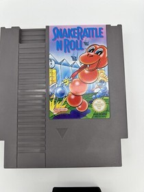 ‼️NINTENDO NES SNAKE RATTLE N ROLL-KAUFBELEG-OVP-CIB-Komplett-SAMMLER Zustand‼️ 