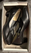 DANSHUZ  DANCE CHARACTER SHOES GENTLY USED LADIES  SIZE 9W