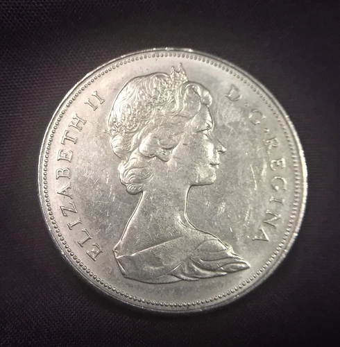 1970, Canada, 1 Dollar, Queen Elizabeth II, Manitoba Centennial, FROM MINT ROLL!