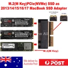M.2 M-Key PCIe NVMe SSD to 2013-2017 Macbook 12+16 Pin SSD Adapter Converter