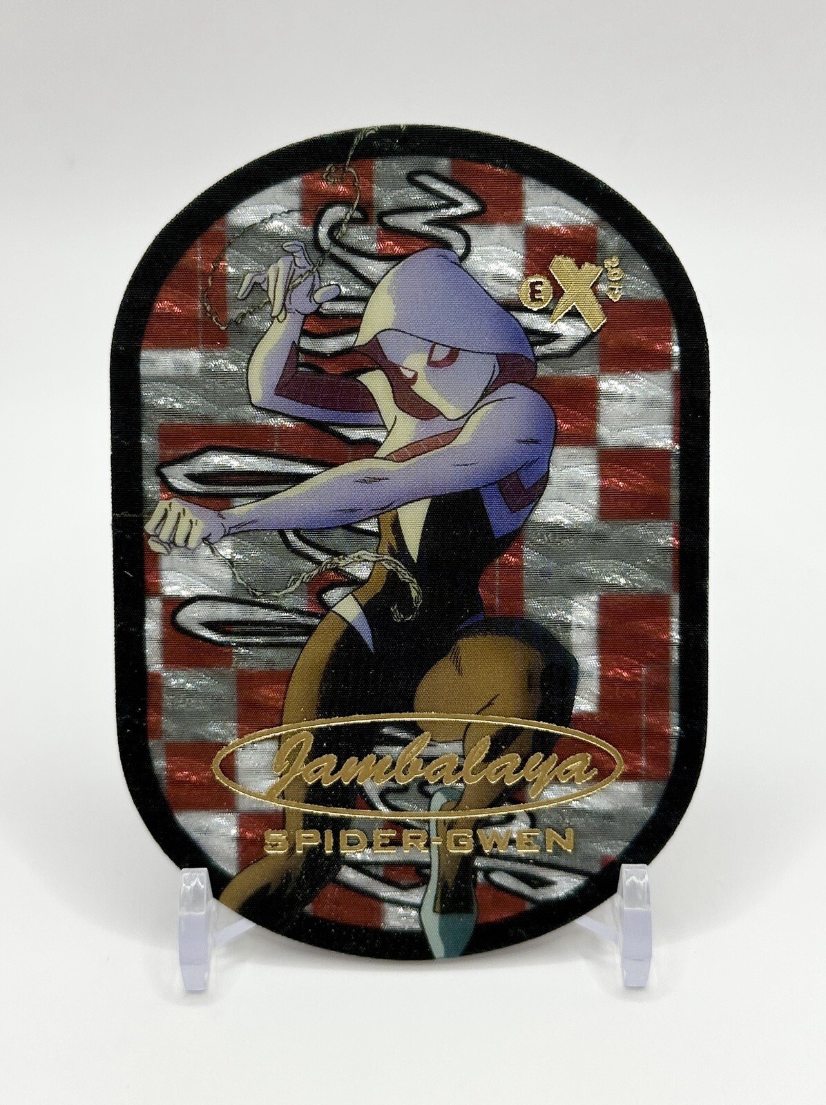 Spider-Gwen 2017 Fleer Ultra Spider-Man Jambalaya Card #13 of 30 SSP Rare Marvel