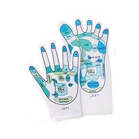 Reflexology Gloves & Socks Set- Reflexology Zones Marked. 1 Pair Of Each Reflexology Gloves & Socks Set- Reflexology Zones Marked. 1 Pair Of Each