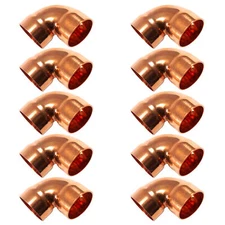 Appli Parts AP-C078B10 7/8 90 Degree Elbow Short Turn Copper pipe fittings CxC S