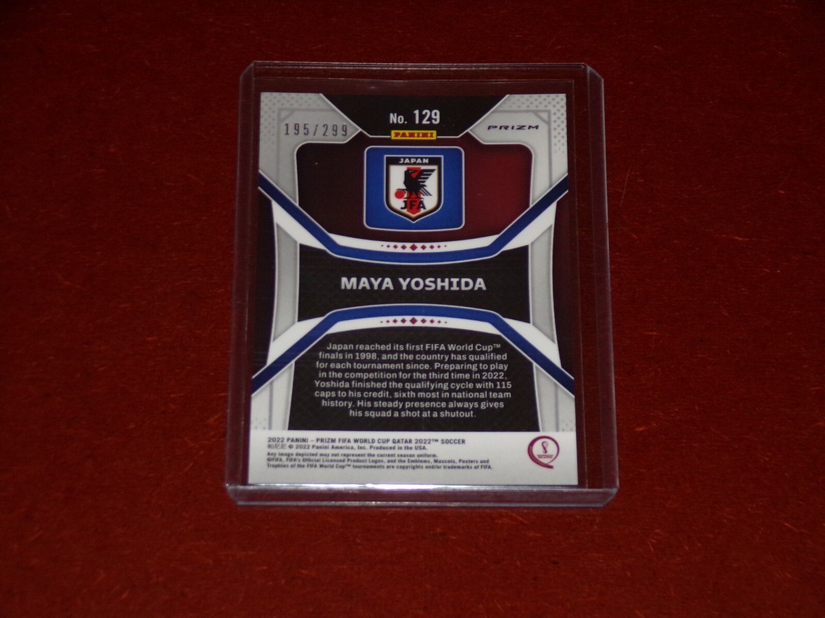 Maya Yoshida　1027 MAYA YOSHIDA (No.07) - 2022 Professional Soccer Trading Card