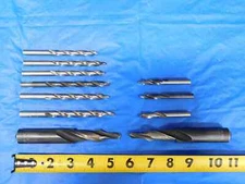 11PCS 9/32" - 3/4" HSS COUNTERSINK/COUNTERBORE TWIST DRILL BIT 9/32"-3/4" SHANK