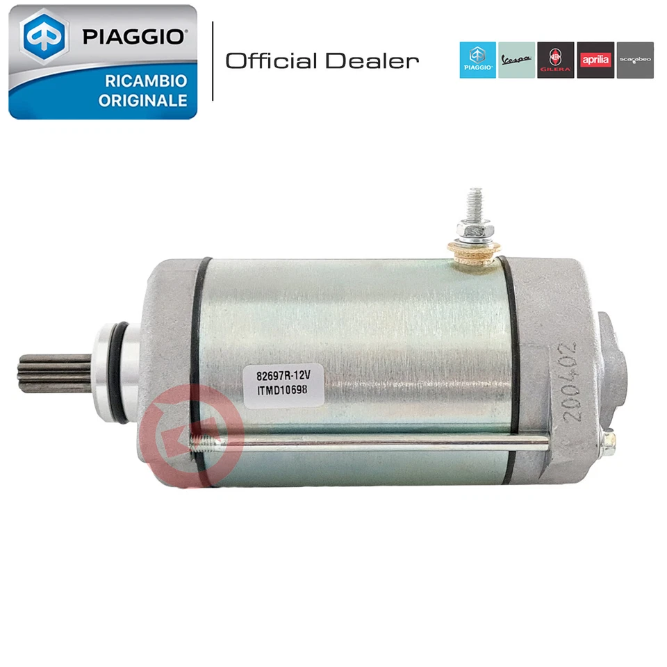 MOTORINO DI AVVIAMENTO 82697R ORIGINALE APRILIA Dorsoduro 750 2008-2016 - Immagine 2 di 4