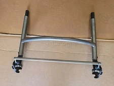 Tilite Titanium Wheelchair Back Frame 17" Wide For 1" Frame Diameter 