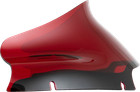 Klock Werks Kolor Flare 6" Red Windshield fits 2015-2023 Harley Road Glide FLTR