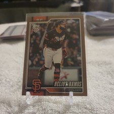 2026 Topps Series 1 Baseball Heliot Ramos Gold Parallel /2026 Giants #CARD!!!
