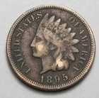 1895 INDIAN HEAD CENT,MOST OF LIBERTY, VERY NICE COIN!!!!(A2)