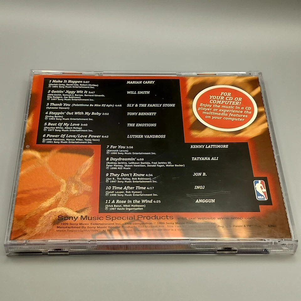 NBA I Still Love This Game Audio CD ROM 90s Mariah Carey Will Smith Very Good Foto 4 de 4