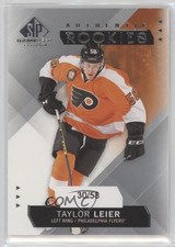 2015-16 SP Game-Used Authentic Rookies 30/58 Taylor Leier #205 a6u