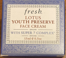 Fresh Lotus Youth Preserve Face Cream With Super 7 Complex 15ml / 0.5 oz In Box