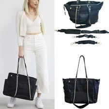 BEIS The Diaper Bag in Black All Extra Straps Included