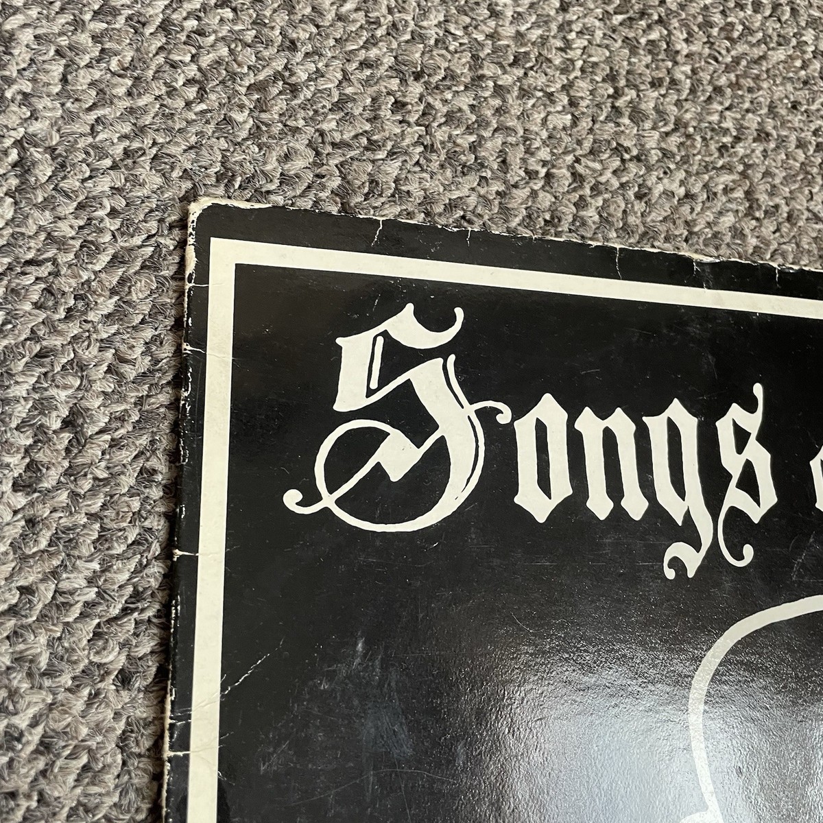The Adicts – Songs Of Praise Vinyl Record EARLY UK Pressing YELLOW