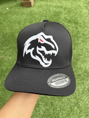 Trx Ram Cap Black With White T-Rex Redeye Hat SnapBack Hat