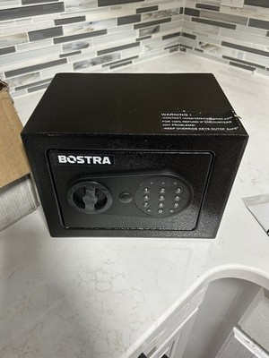 Bostra Small Fireproof Safe with Digital Keypad Safe Box with Fireproof Bag New