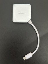 Advent USB-C To 4x USB Adaptor Used Silver