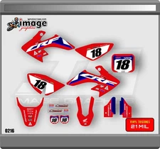 CRF 50 2004-2024 SEMI CUSTOM GRAPHICS KIT, 2 MINI PLATES STICKERS INCLUDED
