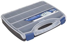 Plastic Organizer with Removable Dividers to Customize Sizes - Great for Bead...