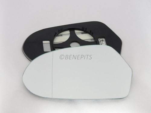 For Audi A6 2011-2013 Wing Mirror Glass Wide Angle Heated Left Side