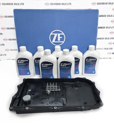 GENUINE BMW 5 SERIES ZF 8 SPEED 8HP45 AUTOMATIC GEARBOX PAN SUMP 7L OIL ZF FLUID