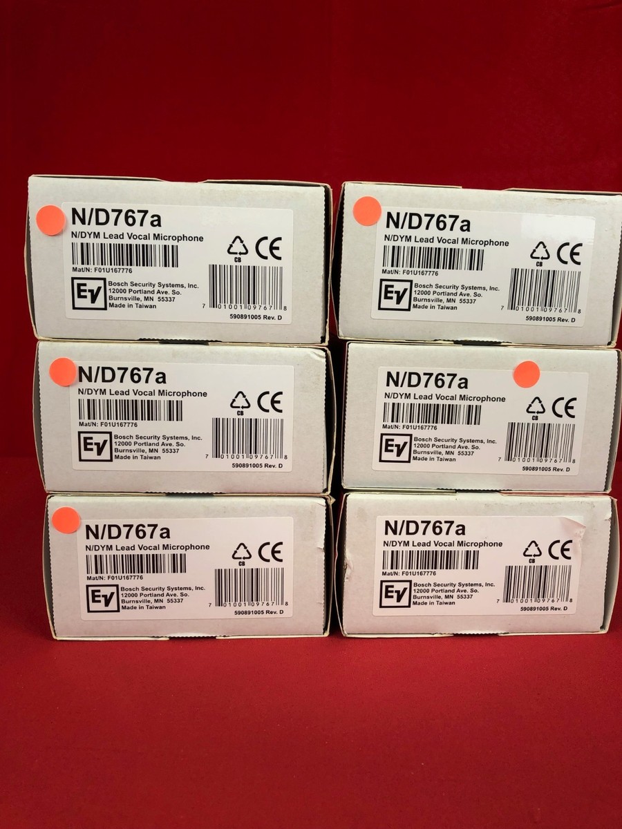 Electro-Voice ND767A Dynamic Cable Professional Microphone