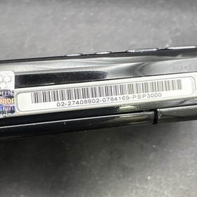 Sony PSP 3000 Piano Black - GOOD CONDITION + Official 4GB Card + Charger E2
