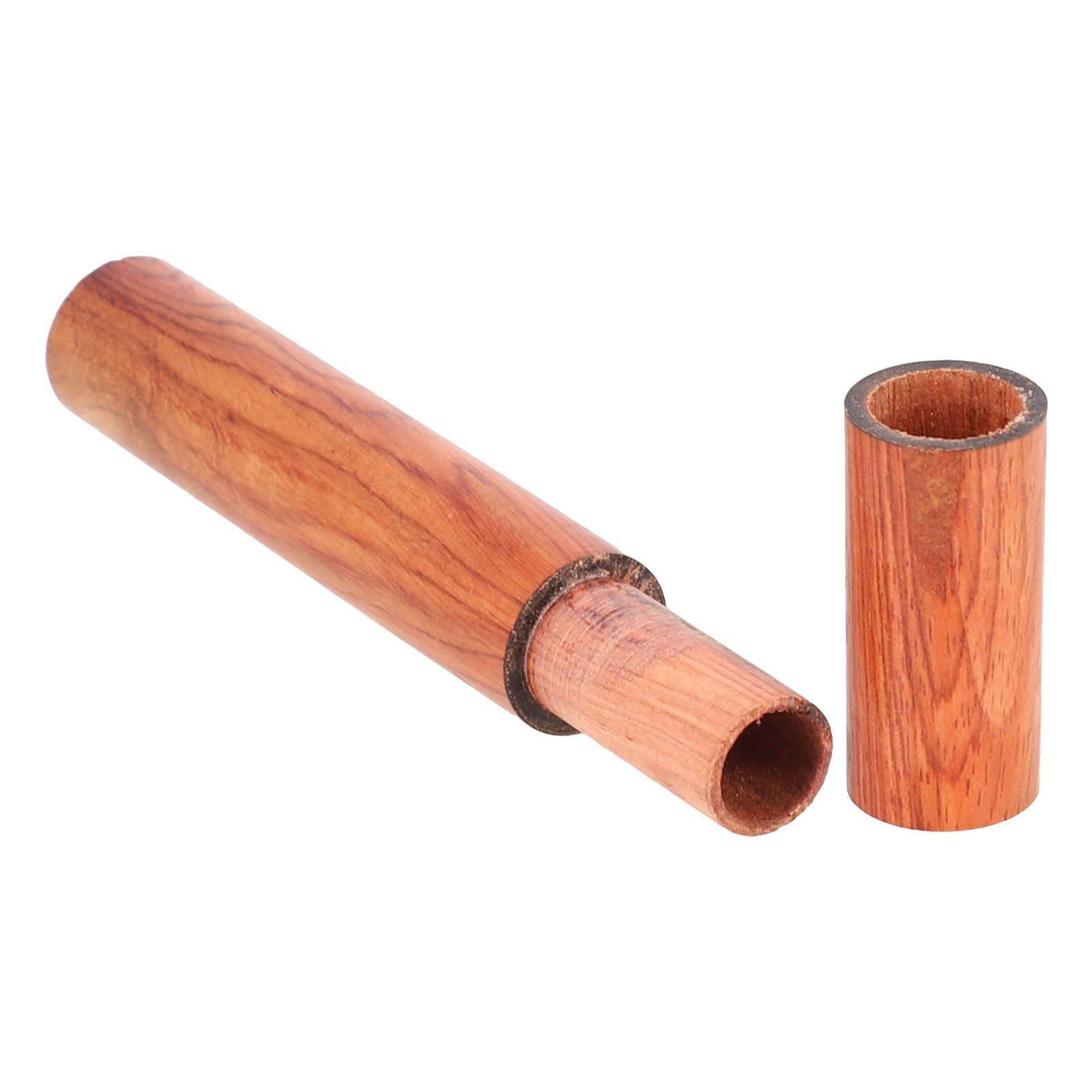 Vintage Wooden Hollow Incense-Stick Holder Joss-Box Incense Burner Ash Catcher