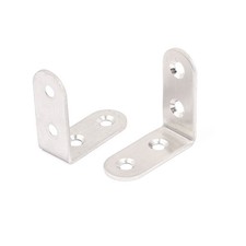 40mmx40mm stainless steel wall shelf corner bracket corner bracket 2pcs