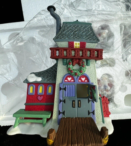 Department 56 Santa’s Peppermint Skating Party Set Of 6 #56363 Retired NEW! - Picture 2 of 10