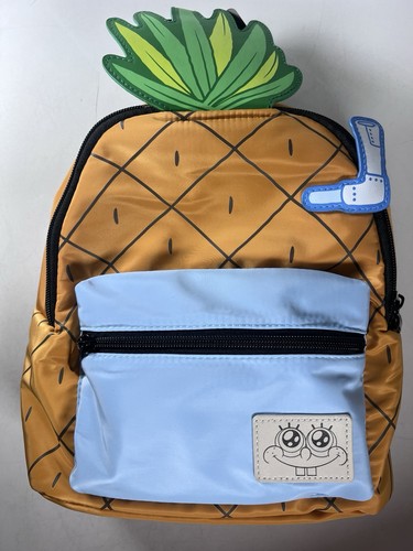 Neu Bioworld SpongeBob Schwammkopf Ananas Haus Mini Rucksack Nickelodeon