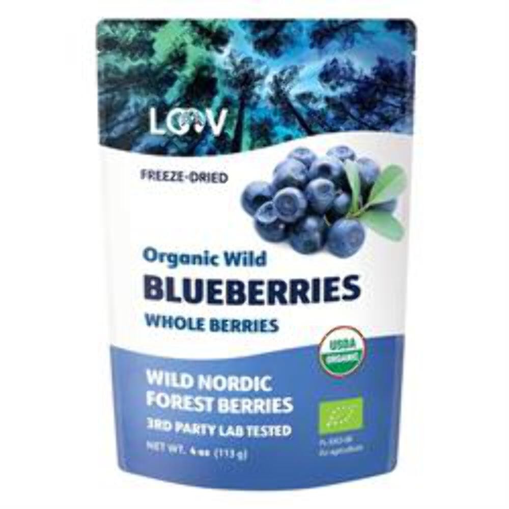 Loov Organic Wild Blueberry Whole