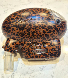 RARO Viewloader eVLution II Cargador de Paintball Impresión de Leopardo/División de Alegría DE COLECCIÓN