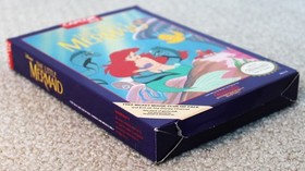 Disney's The Little Mermaid NES 1991 , CIB w/Box, Game, Book, +insets tested VGC