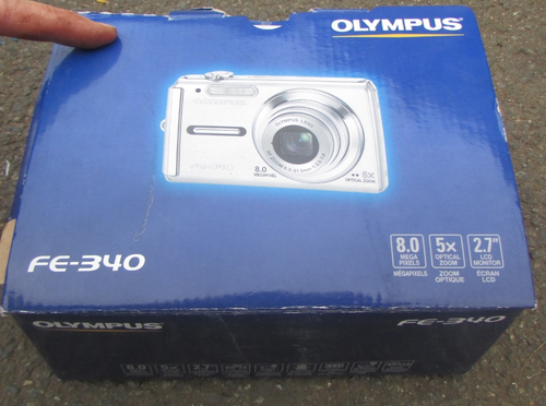 OLYMPUS FE-340 Digitalkamera originalverpackt 5x optischer Zoom 8,0 Megapixel - Bild 4 von 4