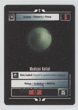 1994 Star Trek CCG: 1st Edition Premiere Black Border Medical Relief