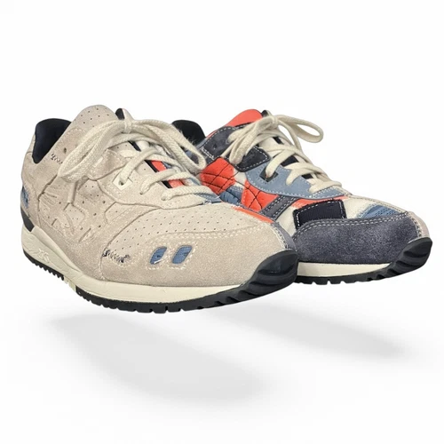 RARO Uomo 8 Asics Gel Lyte III 3 OG Rottami Patchwork 1203A133 200