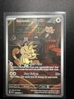 Pokémon Team Rockets Meowth 203/182 Destined Rivals NM
