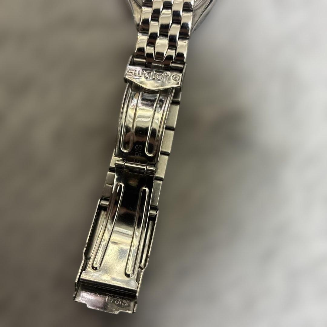 Swatch Automatic Skeleton Dial Silver 1.57in Case… - image 6