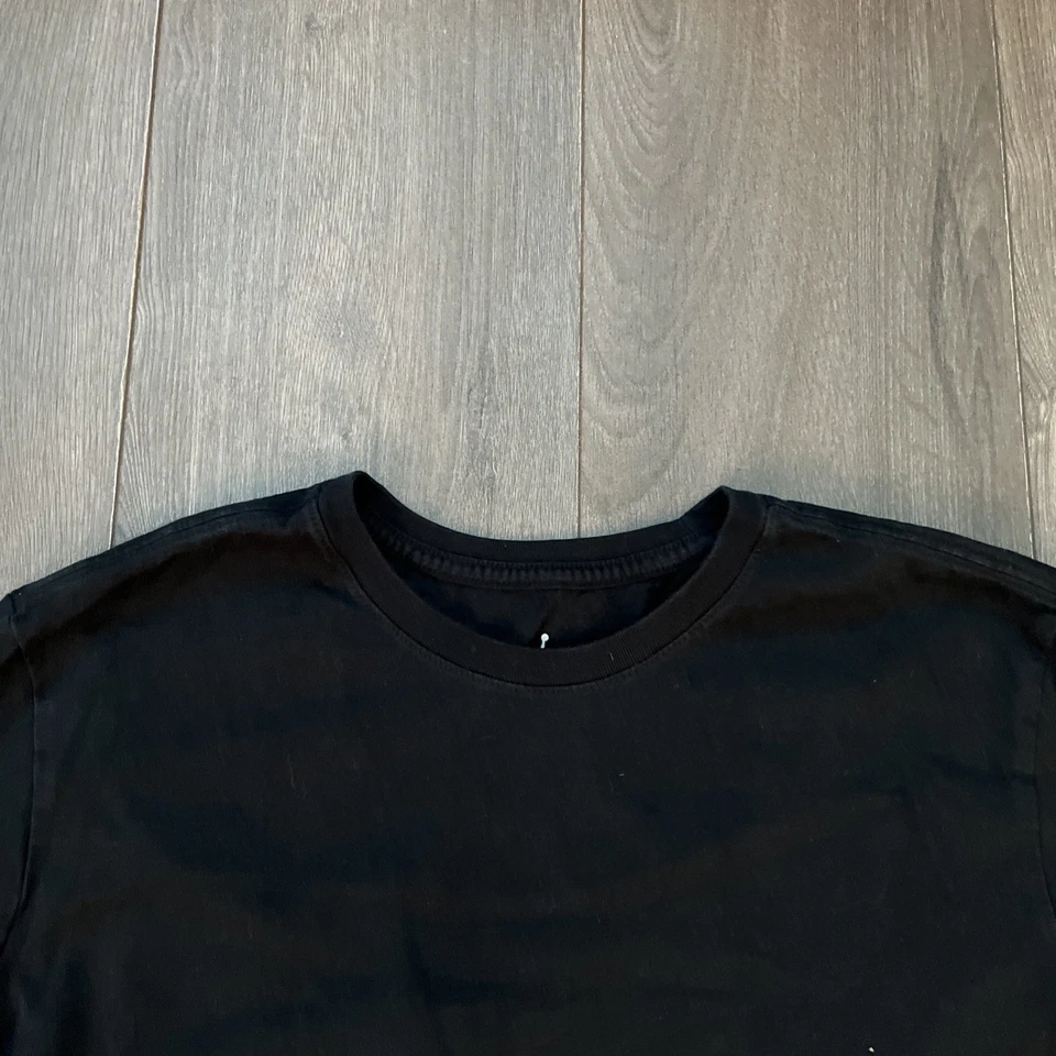 Camiseta Jordan Paris Saint Germain Manga Larga Negra Hombre Grande Foto 2 de 4