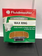 Fluidmaster 7513 Extra-Thick Wax Toilet Bowl Gasket with Flange - Shop Cleanout