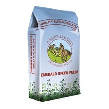 HORSE FEED - Emerald Green Feeds Alfalfa Pellets 20kg 1.32 per kilo