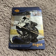 2000-01 Black Diamond Lightning Hockey Card #54 Dan Cloutier