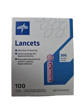 Medline 100 Sterile Lancets 30G
