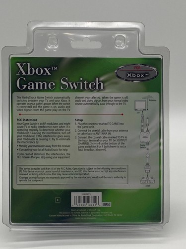 NOS Radio Shack XBOX Game Switch - Picture 3 of 7