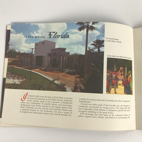 Vintage Black Hills Passionsspiel Besucherführer Heft Josef Meier Christian - Bild 6 von 9