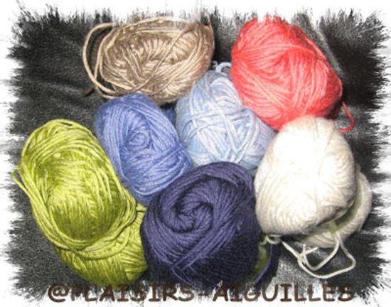 Lot De Pelotes Et Fils Divers - Multicolore - Occasion - Idéal Pour Tricot Et Crochet